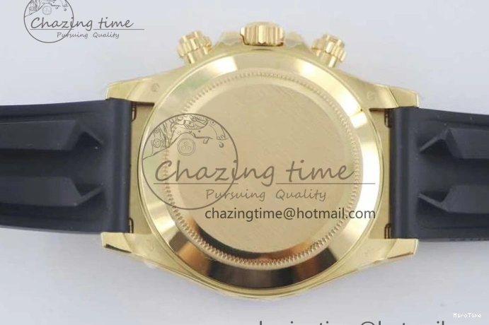 MiroTime 0423 Daytona 116518 TWF 1:1 Best Edition 904L Steel YG Dial on Oysterflex Strap A Youthful 2424